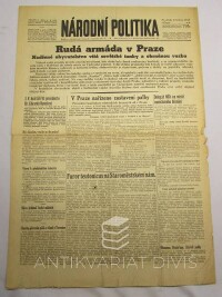 kolektiv, autorů, Pěst: časopis tvého lepšího socialistického zítřka ročník I. (II.) číslo 2, Praha je osvobozena, 1945