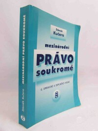 Kučera, Zdeněk, Mezinárodní právo soukromé, 2004
