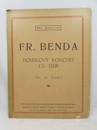 Benda, František, Houslový koncert es-dur - Smetana č. 65, 0