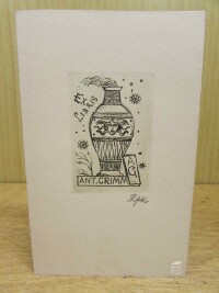 Konůpek, Jan, Ex libris Ant. Grimm, 1941
