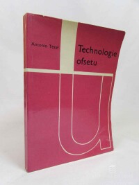 Tesař, Antonín, Technologie ofsetu, 1971