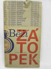 Zátopek, Emil, Běží Zátopek, 1967