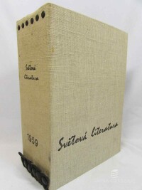 kolektiv, autorů, Světová literatura 4. ročník kompletní, čísla 1-6, 1959