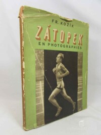 Kožík, František, Emile Zátopek en photographies avec une préface par Emile Zátopek et un épilogue son médecin, 0