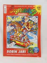 Němeček, Jaroslav, Poborák, Jiří, Čtyřlístek 620, 619: Sobík Jari, Myšpulín mezi Šošony, 2016