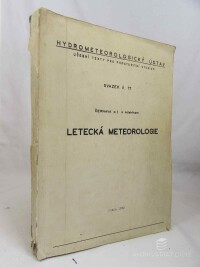 Černava, S., Letecká meteorologie: , 1972