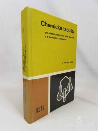 Vohlídal, Jiří, Chemické tabulky pro střední průmyslové školy chemické a s chemickým zaměřením, 1988