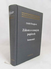 Dědič, Jan, Štenglová, Ivana, Zákon o cenných papírech, 1997
