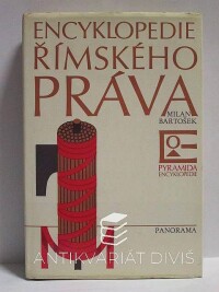 Bartošek, Milan, Encyklopedie římského práva, 1981