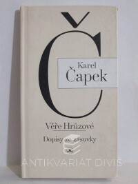 Čapek, Karel, Věře Hrůzové: Dopisy ze zásuvky, 2000