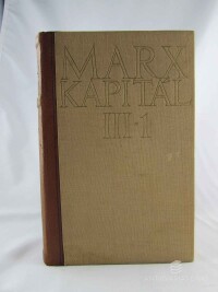 Marx, Karel, Kapitál III-1, 1955