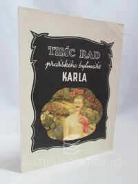 Karel, bylinář, Tisíc rad pražského bylináře Karla, 0