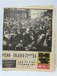 kolektiv, autorů, Mladý svět 28. 2. - 6. 3. 1969, ročník XI, číslo 11: 30 let od 15. března 1939; Korespondence k dopisu prof. Dejdara atd., 1969