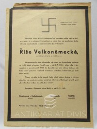 kolektiv, autorů, Parte Říše Velkoněmecká: satirický leták z prvních dnů konce 2. světové války, 1945
