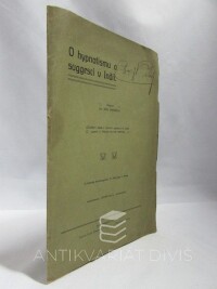 Janáček, Jan, O hypnotismu a suggesci v Indii, 1908