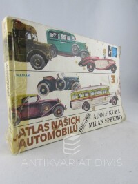 Kuba, Adolf, Spremo, Milan, Atlas našich automobilů 3: 1929-1936, 1989