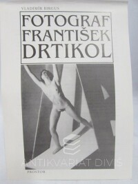 Birgus, Vladimír, Fotograf František Drtikol, 1994