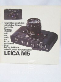kolektiv, autorů, Leica M5, 1987