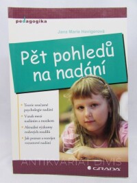 Havigerová, Jana Marie, Pět pohledů na nadání, 2012