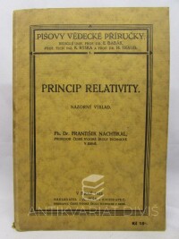 Nachtikal, František, Princip relativity, 1922