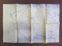 kolektiv, autorů, Československá socialistická republika: Trasy a místa kilometrovníku - Administrativní mapa (1:500 000), 1980